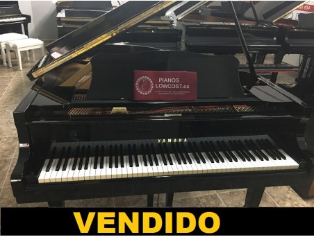 Piano cola Yamaha G2. 170cm. Nº serie 2.865.000. Negro. TRANSPORTE GRATUITO.