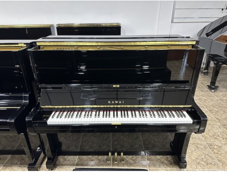 Piano Vertical KAWAI BL61. Nº Serie 1.000.000-1.500.000. Negro. 131cm. Similar K600. TRANSP. GRATUITO.